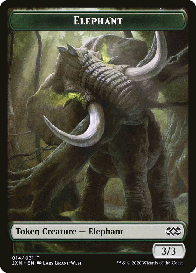 Elephant [Double Masters Tokens] | Play N Trade Winnipeg