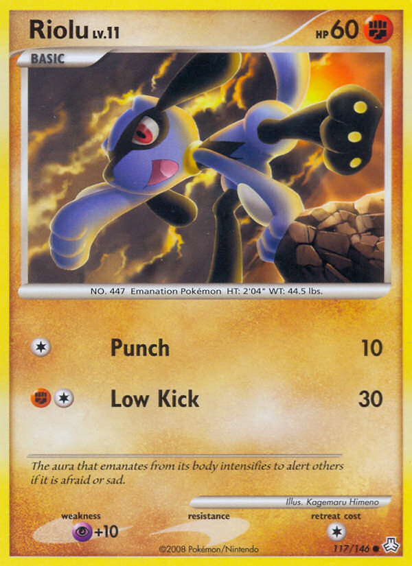 Riolu (117/146) [Diamond & Pearl: Legends Awakened] | Play N Trade Winnipeg