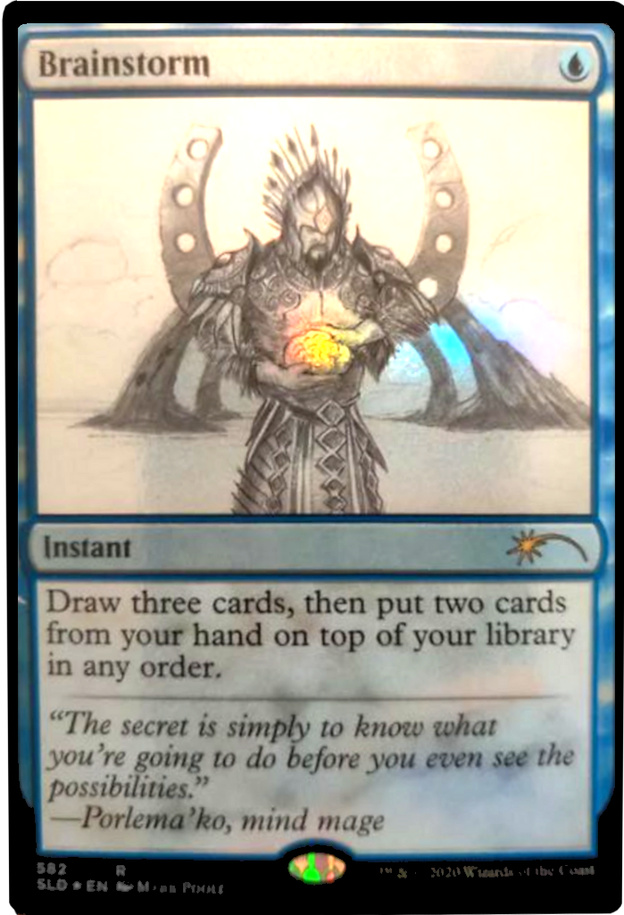 Brainstorm (Sketch) [Secret Lair Drop Promos] | Play N Trade Winnipeg