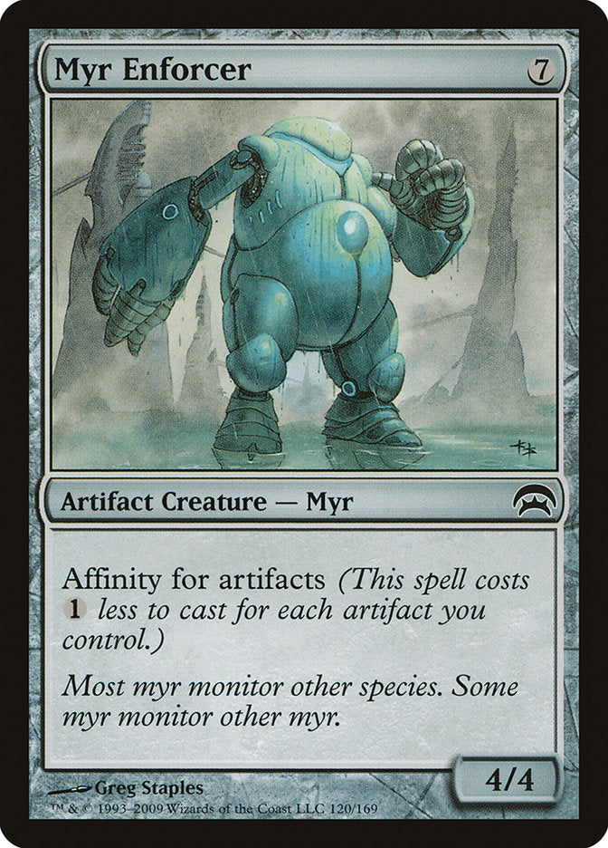 Myr Enforcer [Planechase] | Play N Trade Winnipeg