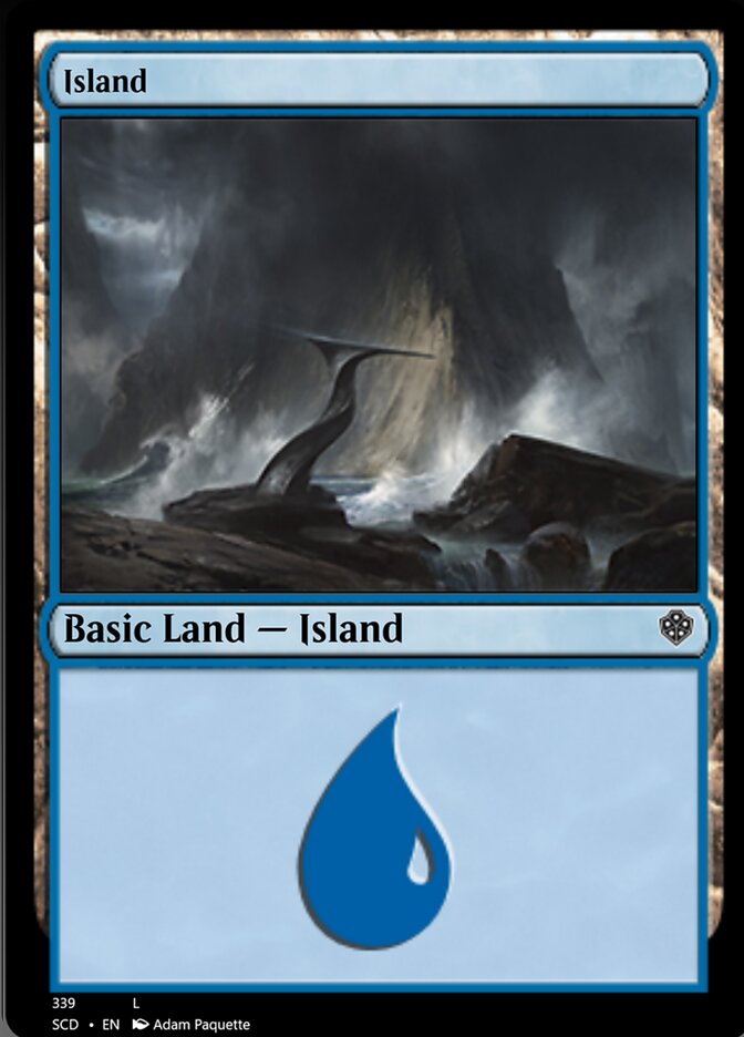 Island (339) [Starter Commander Decks] | Play N Trade Winnipeg