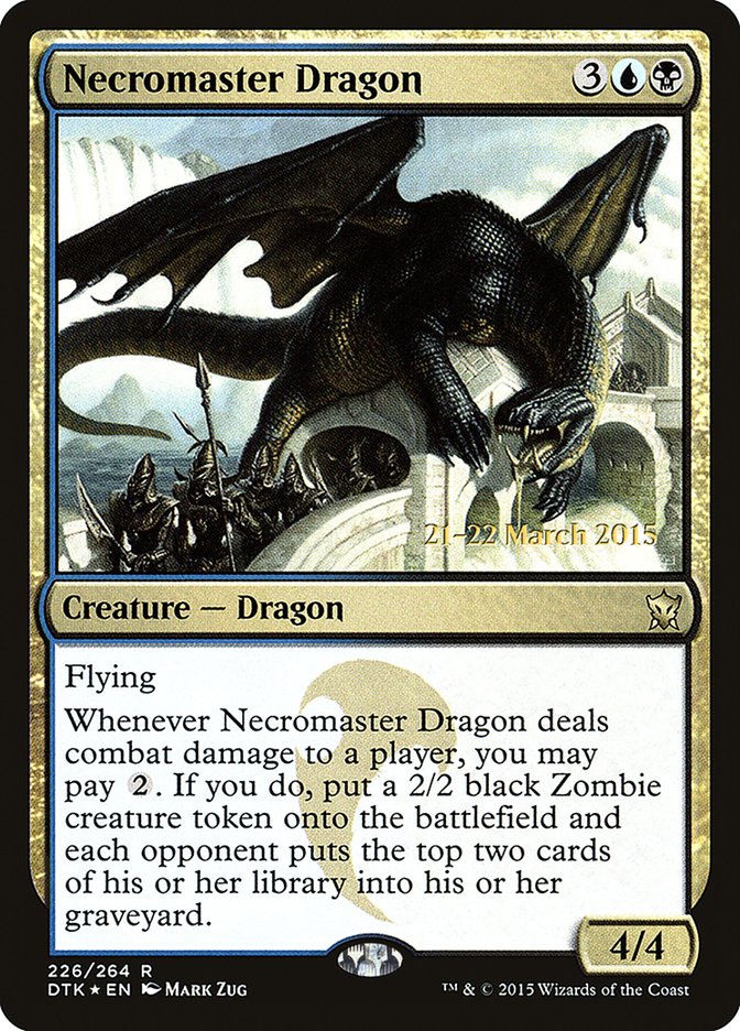 Necromaster Dragon  [Dragons of Tarkir Prerelease Promos] | Play N Trade Winnipeg