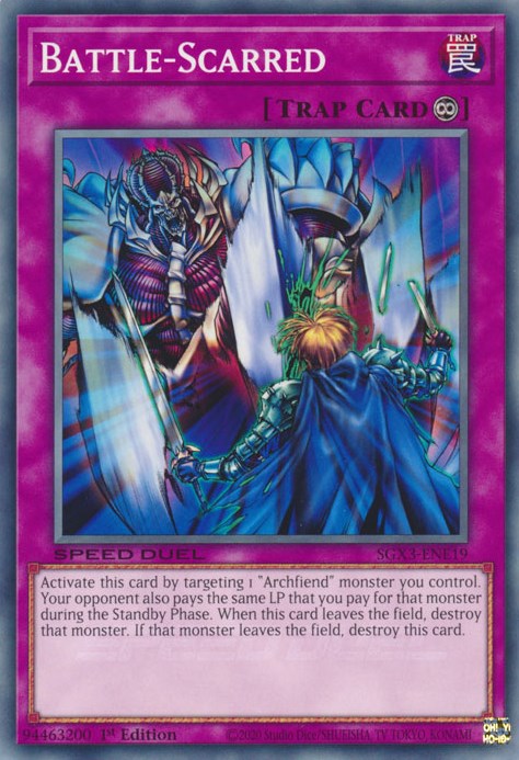 Battle-Scarred [SGX3-ENE19] Common | Play N Trade Winnipeg