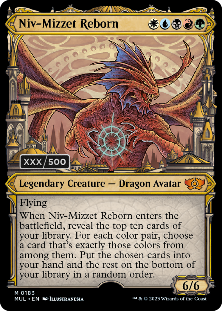 Niv-Mizzet Reborn (Serialized) [Multiverse Legends] | Play N Trade Winnipeg