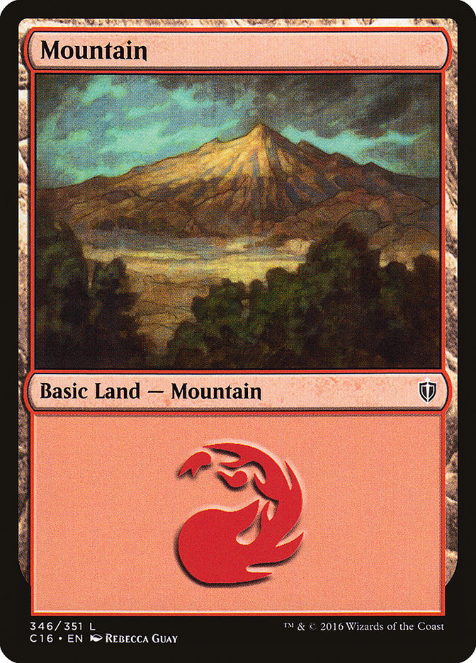 Mountain (346) [Commander 2016] | Play N Trade Winnipeg