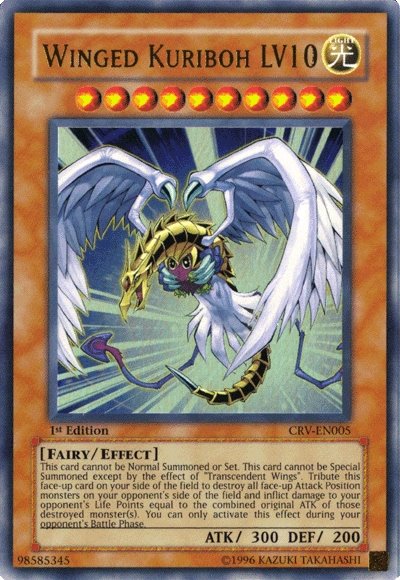 Winged Kuriboh LV10 [CRV-EN005] Ultra Rare | Play N Trade Winnipeg