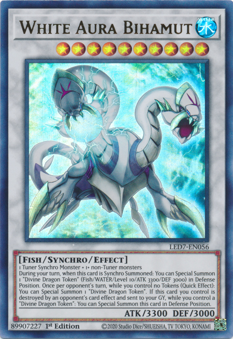 White Aura Bihamut [LED7-EN056] Ultra Rare | Play N Trade Winnipeg