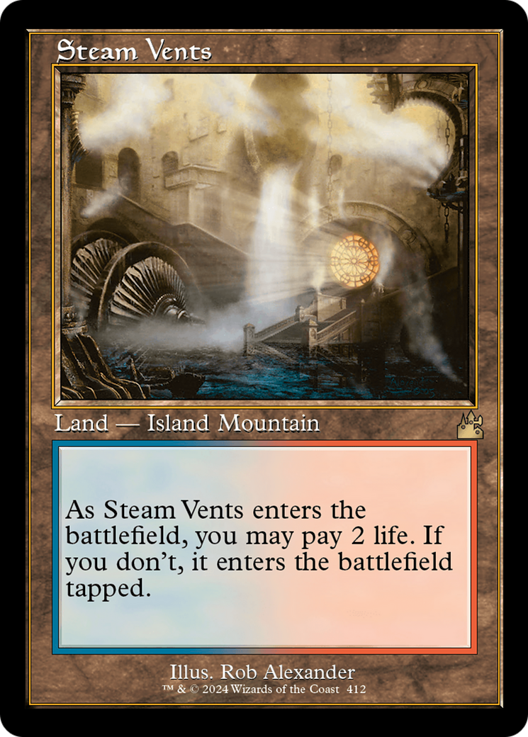 Steam Vents (Retro) [Ravnica Remastered] | Play N Trade Winnipeg