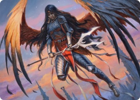 Liesa, Forgotten Archangel Art Card [Innistrad: Midnight Hunt Art Series] | Play N Trade Winnipeg