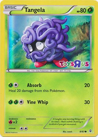 Tangela (8/83) (Toys R Us Promo) [XY: Generations] | Play N Trade Winnipeg