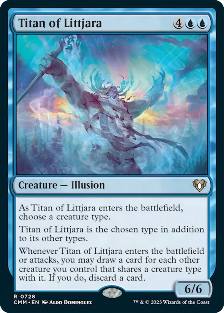 Titan of Littjara [Commander Masters] | Play N Trade Winnipeg