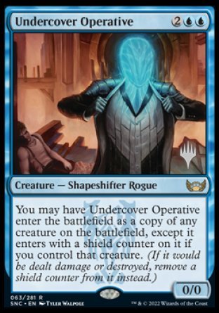 Undercover Operative (Promo Pack) [Streets of New Capenna Promos] | Play N Trade Winnipeg