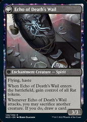 Tribute to Horobi // Echo of Death's Wail [Kamigawa: Neon Dynasty] | Play N Trade Winnipeg