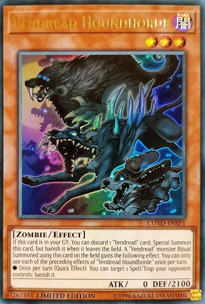 Vendread Houndhorde [COTD-ENSP1] Ultra Rare | Play N Trade Winnipeg