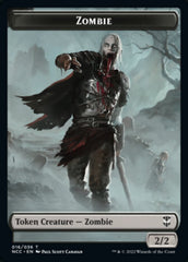 Zombie // Goat Double-sided Token [Streets of New Capenna Commander Tokens] | Play N Trade Winnipeg