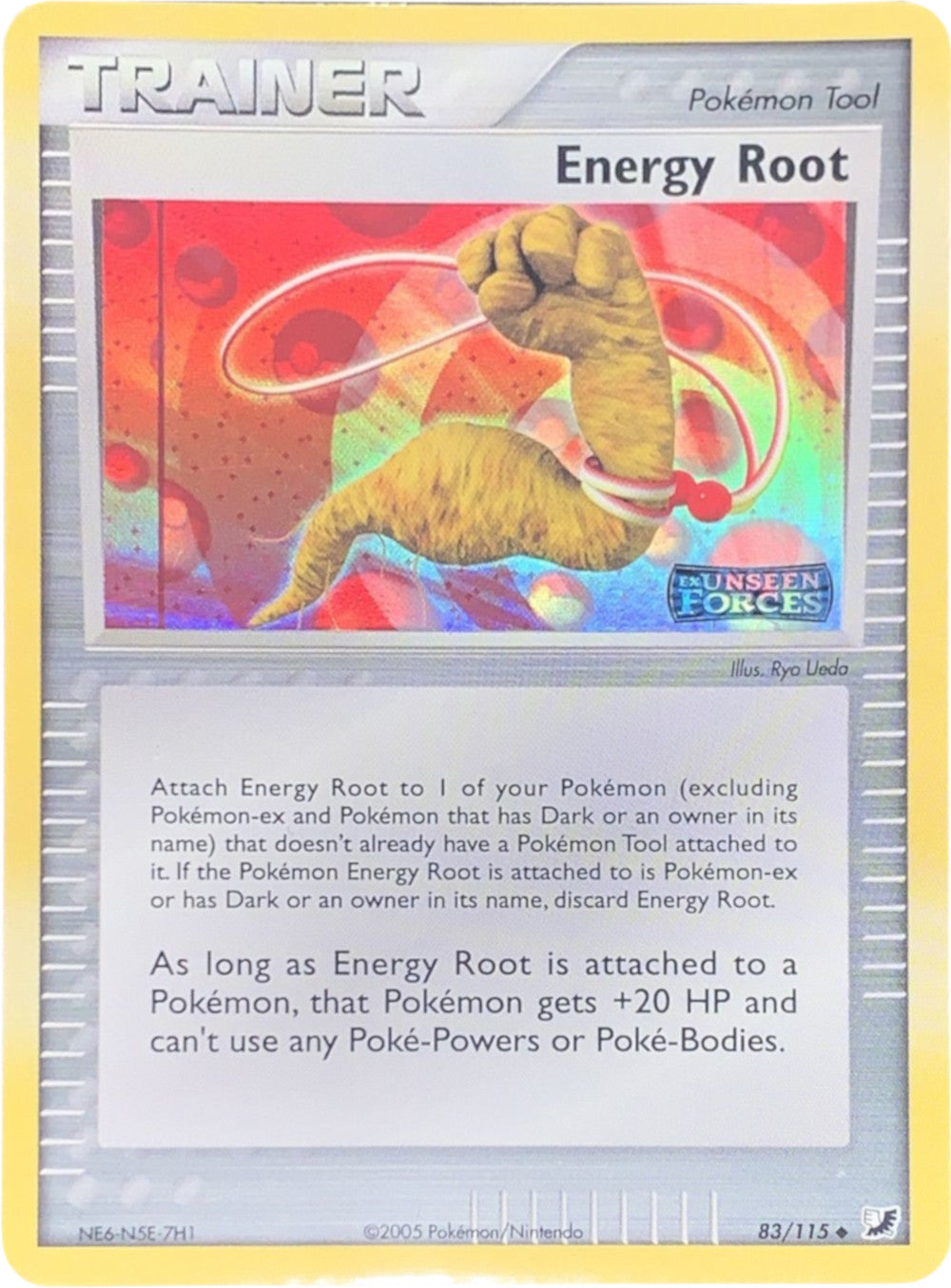 Energy Root (83/115) (Stamped) [EX: Unseen Forces] | Play N Trade Winnipeg