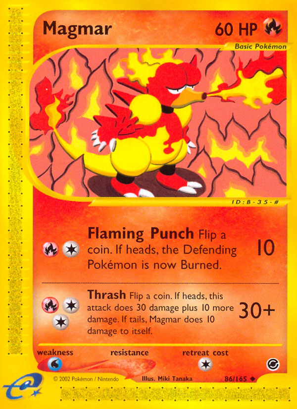 Magmar (86/165) [Expedition: Base Set] | Play N Trade Winnipeg