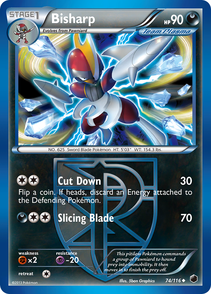 Bisharp (74/116) [Black & White: Plasma Freeze] | Play N Trade Winnipeg