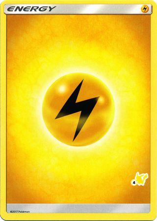 Lightning Energy (Pikachu Stamp #4) [Battle Academy 2020] | Play N Trade Winnipeg