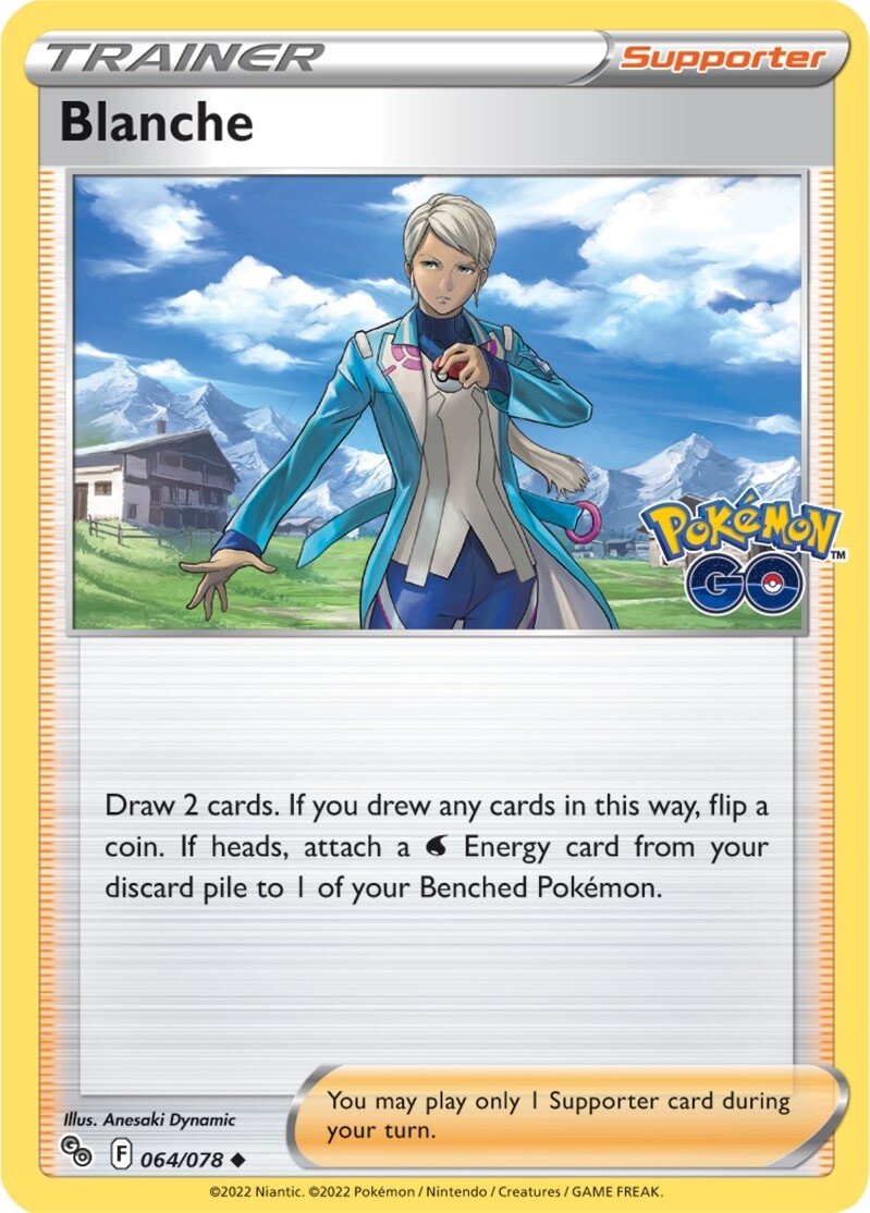 Blanche (064/078) [Pokémon GO] | Play N Trade Winnipeg