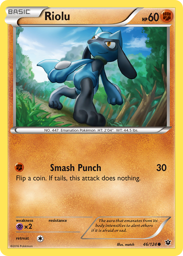 Riolu (46/124) [XY: Fates Collide] | Play N Trade Winnipeg