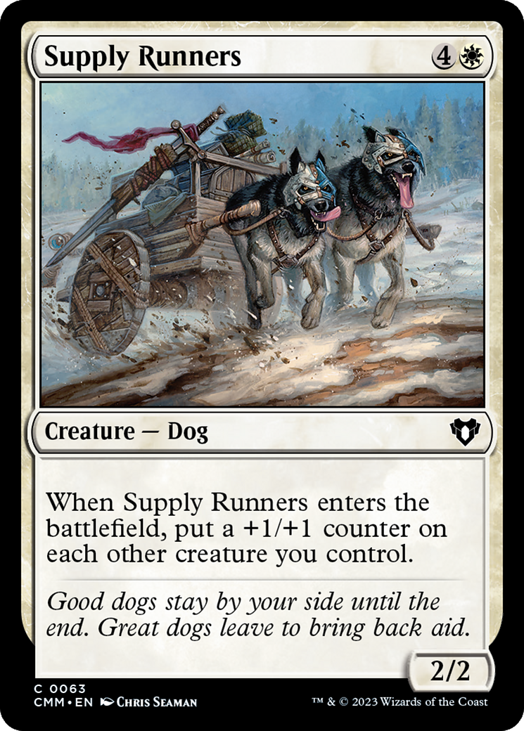 Supply Runners [Commander Masters] | Play N Trade Winnipeg