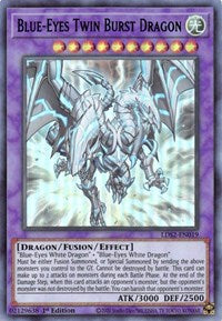 Blue-Eyes Twin Burst Dragon (Blue) [LDS2-EN019] Ultra Rare | Play N Trade Winnipeg