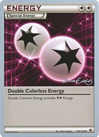 Double Colorless Energy (114/124) (Bebe - Jesper Eriksen) [World Championships 2016] | Play N Trade Winnipeg