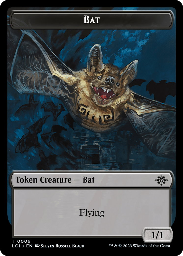 Bat Token [The Lost Caverns of Ixalan Tokens] | Play N Trade Winnipeg