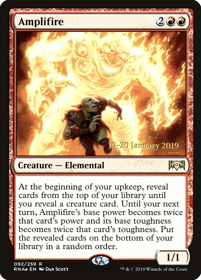 Amplifire [Ravnica Allegiance Prerelease Promos] | Play N Trade Winnipeg