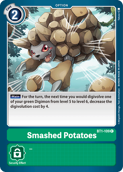 Smashed Potatoes [BT1-109] [Release Special Booster Ver.1.0] | Play N Trade Winnipeg