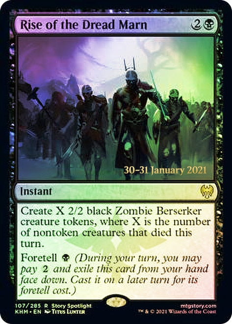 Rise of the Dread Marn [Kaldheim Prerelease Promos] | Play N Trade Winnipeg