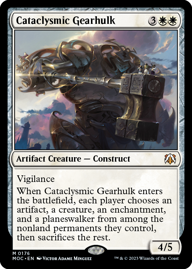 Cataclysmic Gearhulk [March of the Machine Commander] | Play N Trade Winnipeg