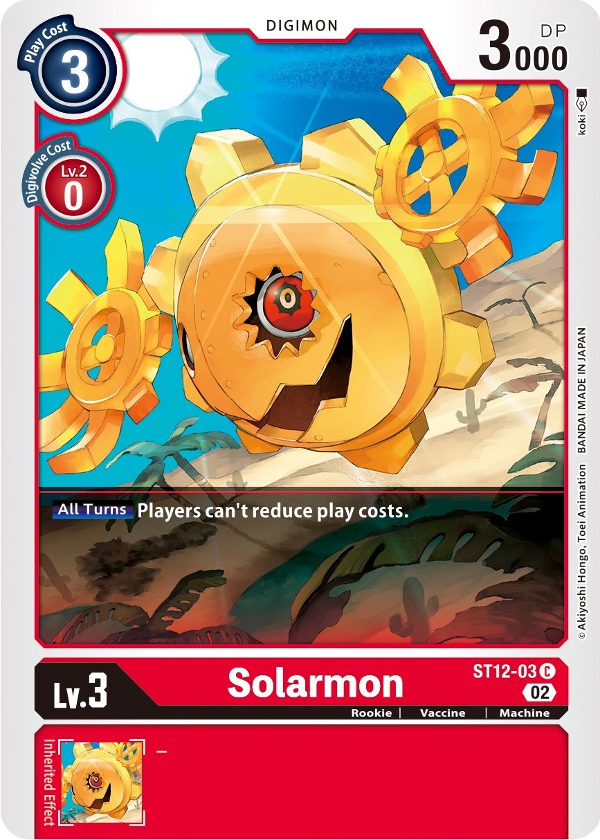 Solarmon [ST12-03] [Starter Deck: Jesmon] | Play N Trade Winnipeg