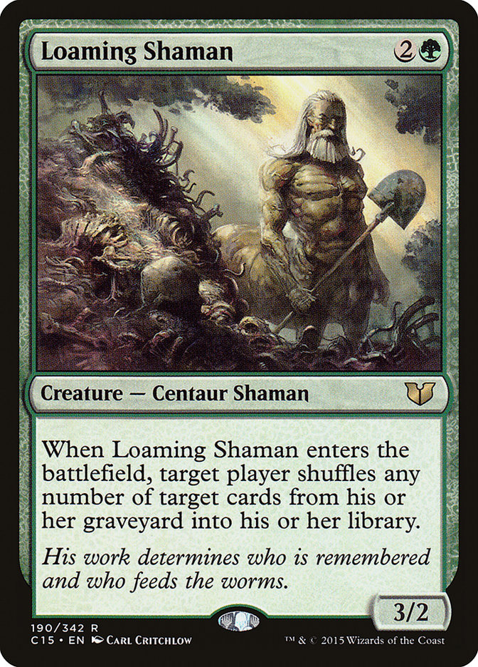 Loaming Shaman [Commander 2015] | Play N Trade Winnipeg