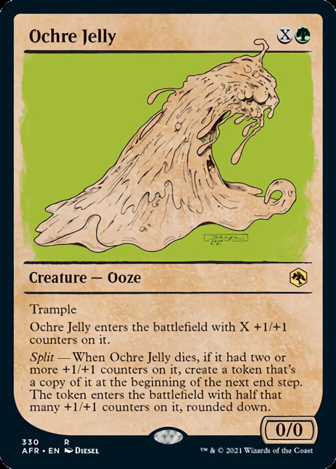 Ochre Jelly (Showcase) [Dungeons & Dragons: Adventures in the Forgotten Realms] | Play N Trade Winnipeg