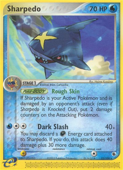 Sharpedo (22/109) [EX: Ruby & Sapphire] | Play N Trade Winnipeg