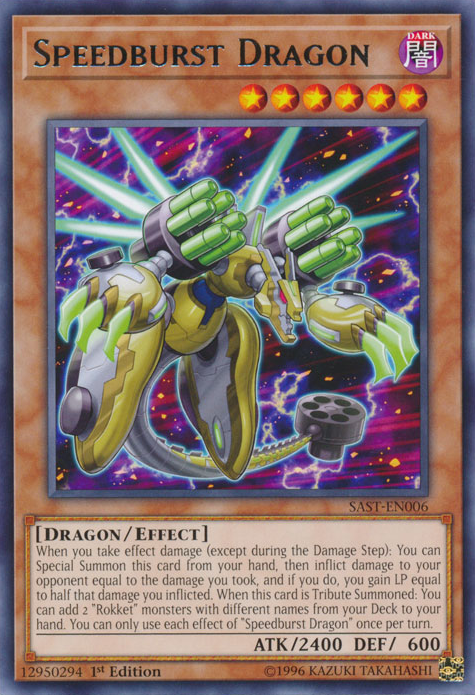 Speedburst Dragon [SAST-EN006] Rare | Play N Trade Winnipeg