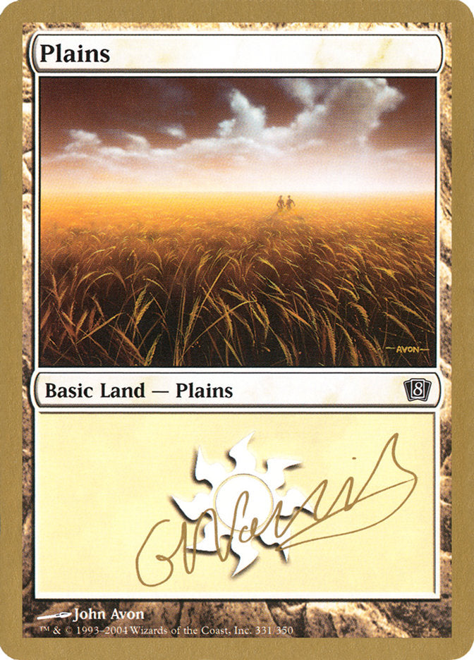 Plains (gn331) (Gabriel Nassif) [World Championship Decks 2004] | Play N Trade Winnipeg