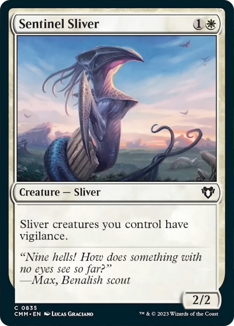 Sentinel Sliver [Commander Masters] | Play N Trade Winnipeg