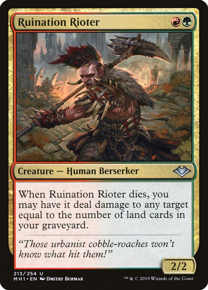 Ruination Rioter [Modern Horizons] | Play N Trade Winnipeg