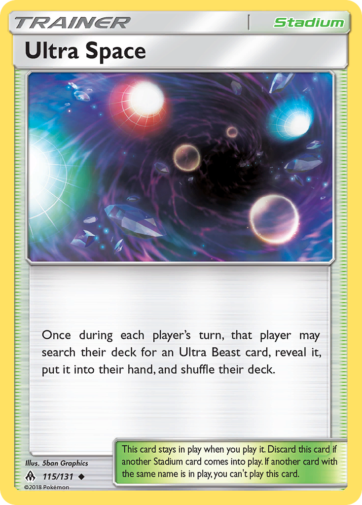 Ultra Space (115/131) [Sun & Moon: Forbidden Light] | Play N Trade Winnipeg