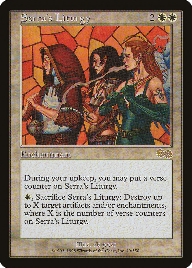 Serra's Liturgy [Urza's Saga] | Play N Trade Winnipeg