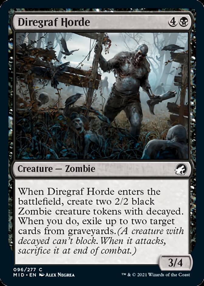 Diregraf Horde [Innistrad: Midnight Hunt] | Play N Trade Winnipeg