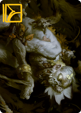 Nested Shambler Art Card (Gold-Stamped Signature) [Modern Horizons 2 Art Series] | Play N Trade Winnipeg