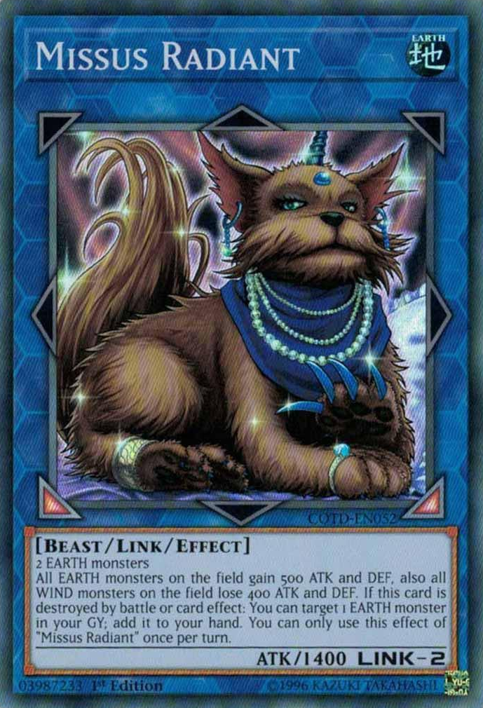 Missus Radiant [COTD-EN052] Super Rare | Play N Trade Winnipeg