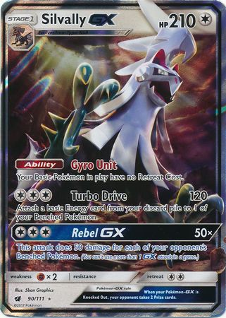 Silvally GX (90/111) (Jumbo Card) [Sun & Moon: Crimson Invasion] | Play N Trade Winnipeg