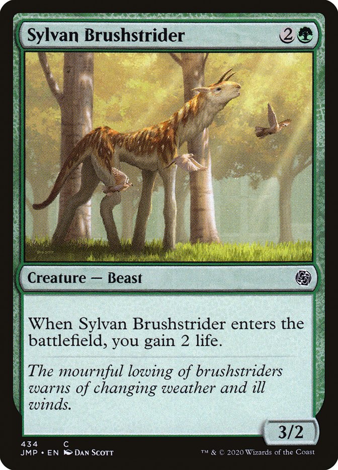 Sylvan Brushstrider [Jumpstart] | Play N Trade Winnipeg