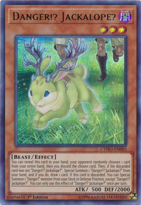 Danger!? Jackalope? [CYHO-EN085] Ultra Rare | Play N Trade Winnipeg