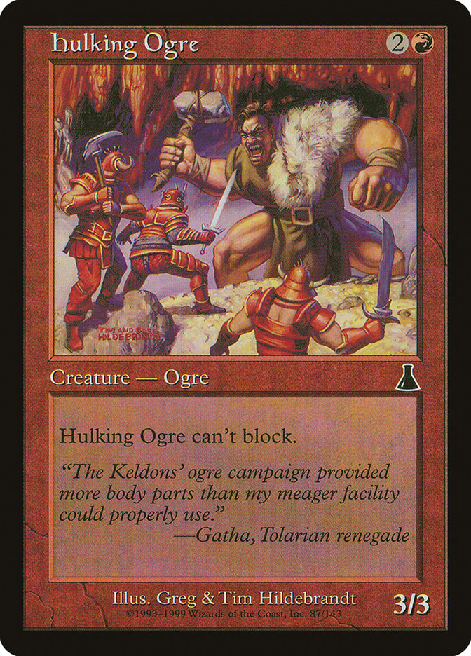 Hulking Ogre [Urza's Destiny] | Play N Trade Winnipeg